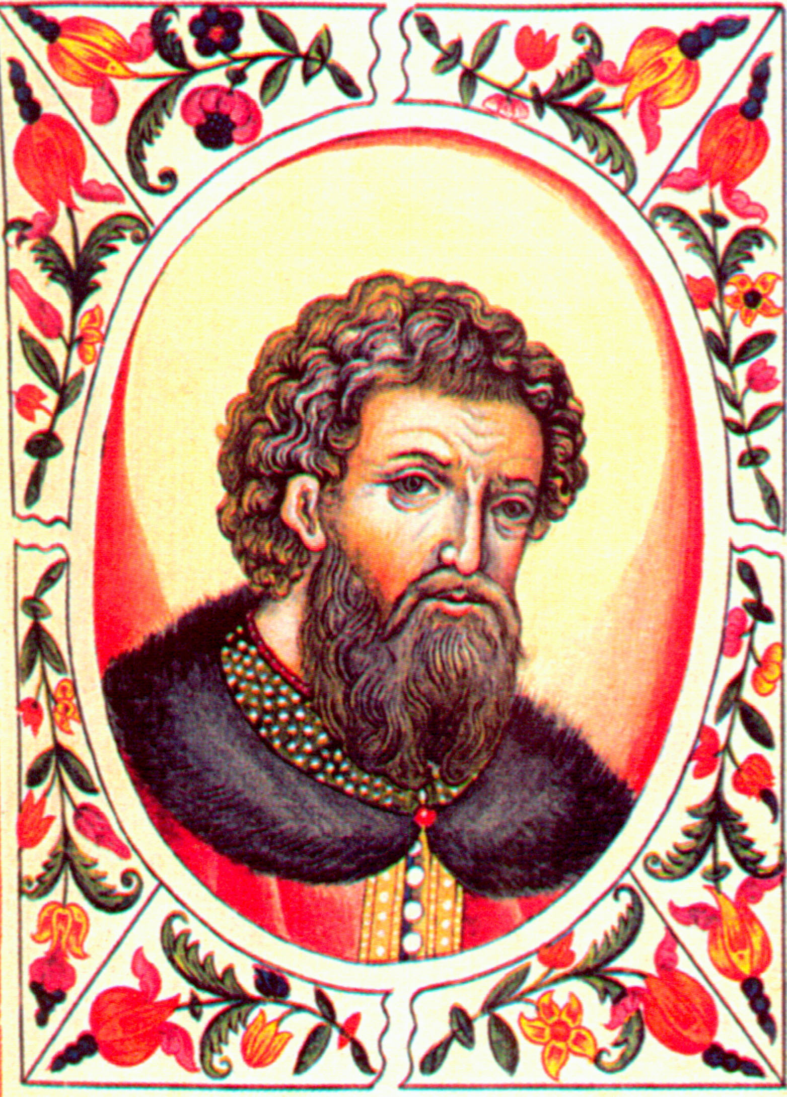 Великий князь владимирский Александр Ярославович Невский.